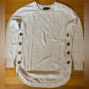 RD Style cream crew neck sweater